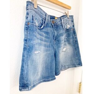 ANTHROPOLOGIE x PILCRO Denim 5.5” inseam shorts mildly distressed SZ: 28
